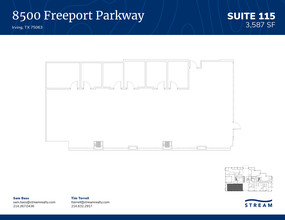 8500 Freeport Pkwy, Irving, TX en alquiler Plano de la planta- Imagen 1 de 1