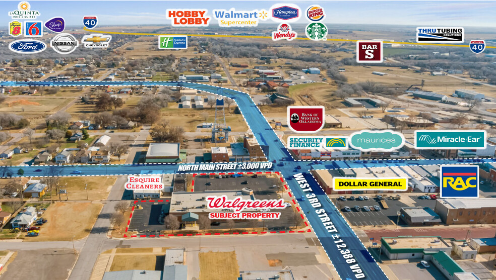 115 W 3rd St, Elk City, OK en venta - Foto del edificio - Imagen 3 de 3