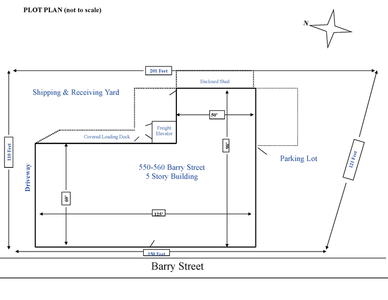 550-560 Barry St, Bronx, NY en alquiler - Plano de solar - Imagen 3 de 20