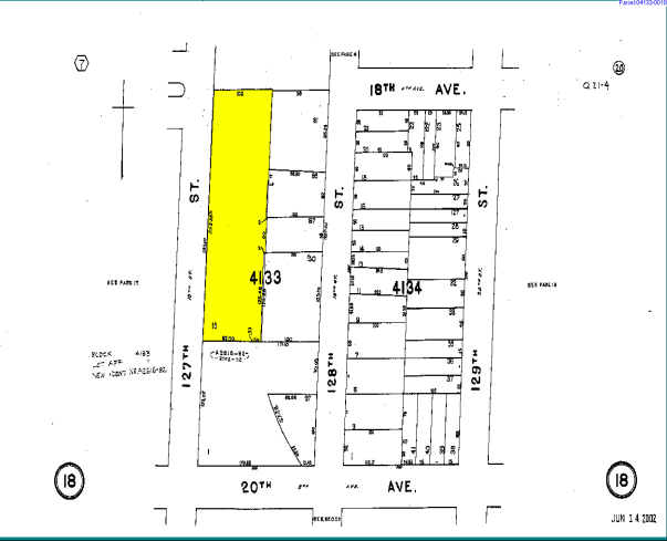 18-01 127th St, Flushing, NY en venta - Plano de solar - Imagen 3 de 3