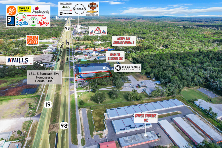 1811 S Suncoast Blvd, Homosassa, FL en venta - Otros - Imagen 1 de 7