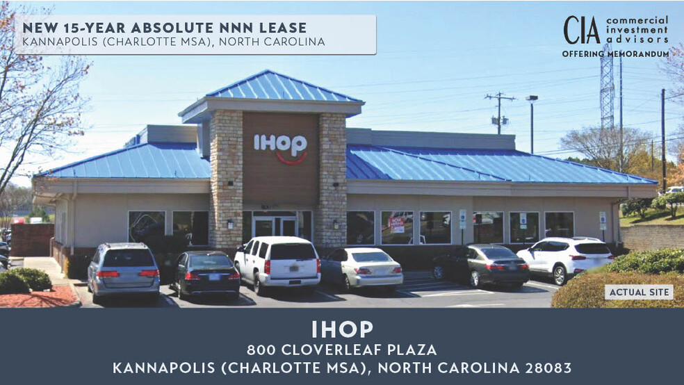 800 Cloverleaf Plz, Kannapolis, NC en venta - Foto del edificio - Imagen 1 de 5