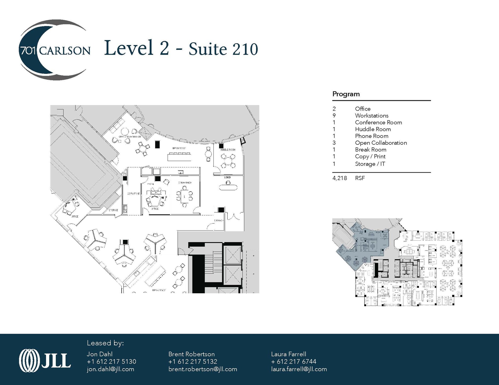 701 Carlson Pky, Minnetonka, MN en alquiler Plano de la planta- Imagen 1 de 1