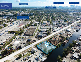 3440 NW North River Dr, Miami, FL - VISTA AÉREA  vista de mapa - Image1