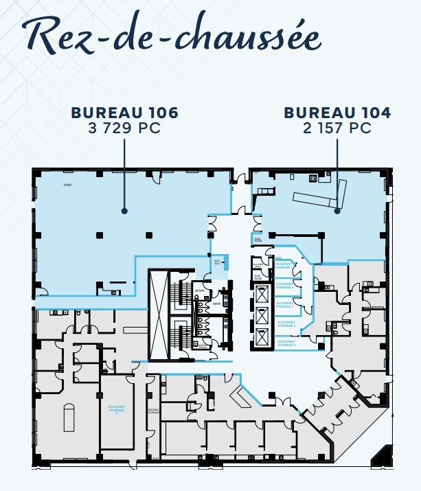 9001 Boul De L'acadie, Montréal, QC en alquiler Plano de la planta- Imagen 1 de 1