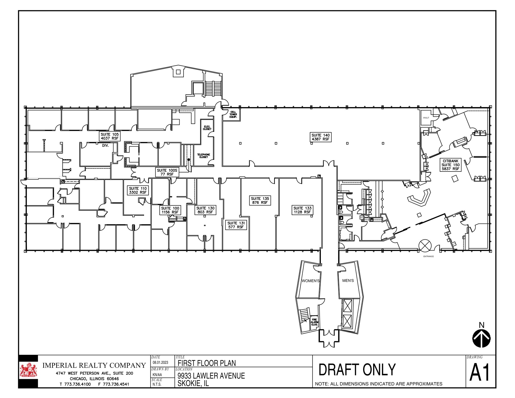 9933 Lawler Ave, Skokie, IL en alquiler Plano del sitio- Imagen 1 de 2