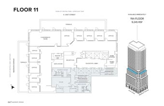 667 Madison Ave, New York, NY en alquiler Plano de la planta- Imagen 1 de 8