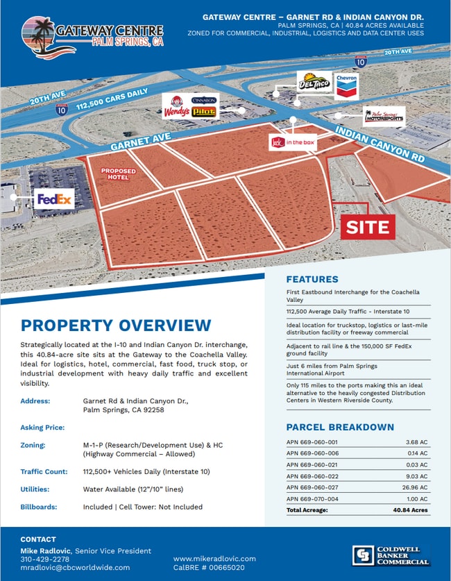 Más detalles de Indian Cyn, Palm Springs, CA - Terreno en venta