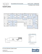 15301 Ventura Blvd, Sherman Oaks, CA en alquiler Plano de la planta- Imagen 1 de 1