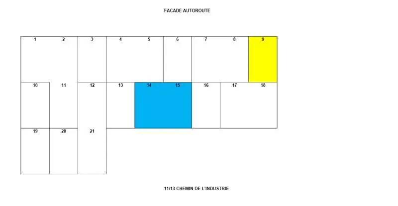 11 Chemin De L'Industrie, Dardilly en alquiler - Plano del sitio - Imagen 2 de 2