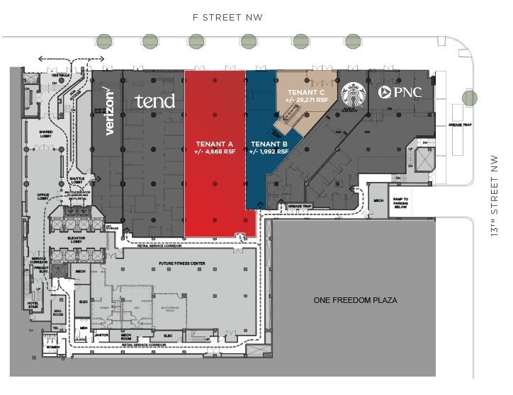 1331 Pennsylvania Ave NW, Washington, DC en alquiler Plano de la planta- Imagen 1 de 1