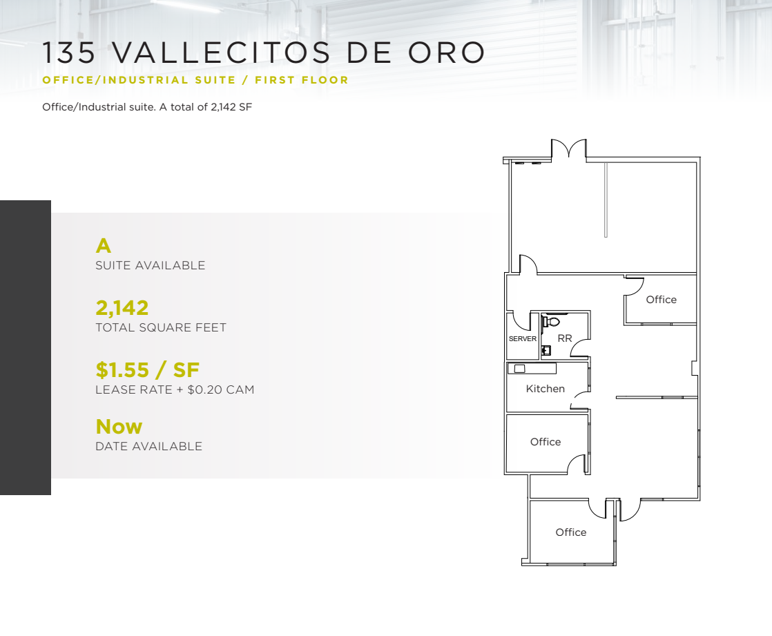 800 Los Vallecitos Blvd, San Marcos, CA en alquiler Plano de la planta- Imagen 1 de 1