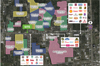 12602 Westheimer Rd, Houston, TX - VISTA AÉREA  vista de mapa - Image1