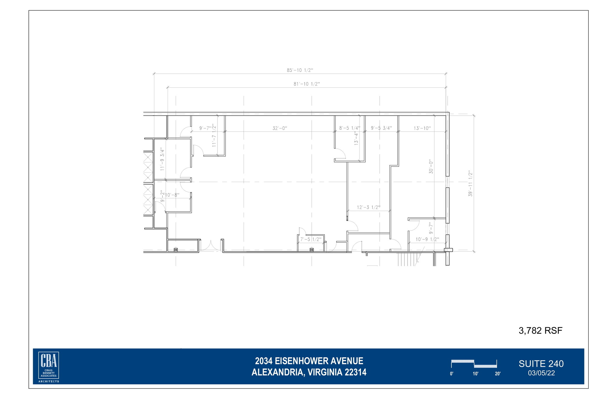 2034 Eisenhower Ave, Alexandria, VA en alquiler Plano de la planta- Imagen 1 de 1