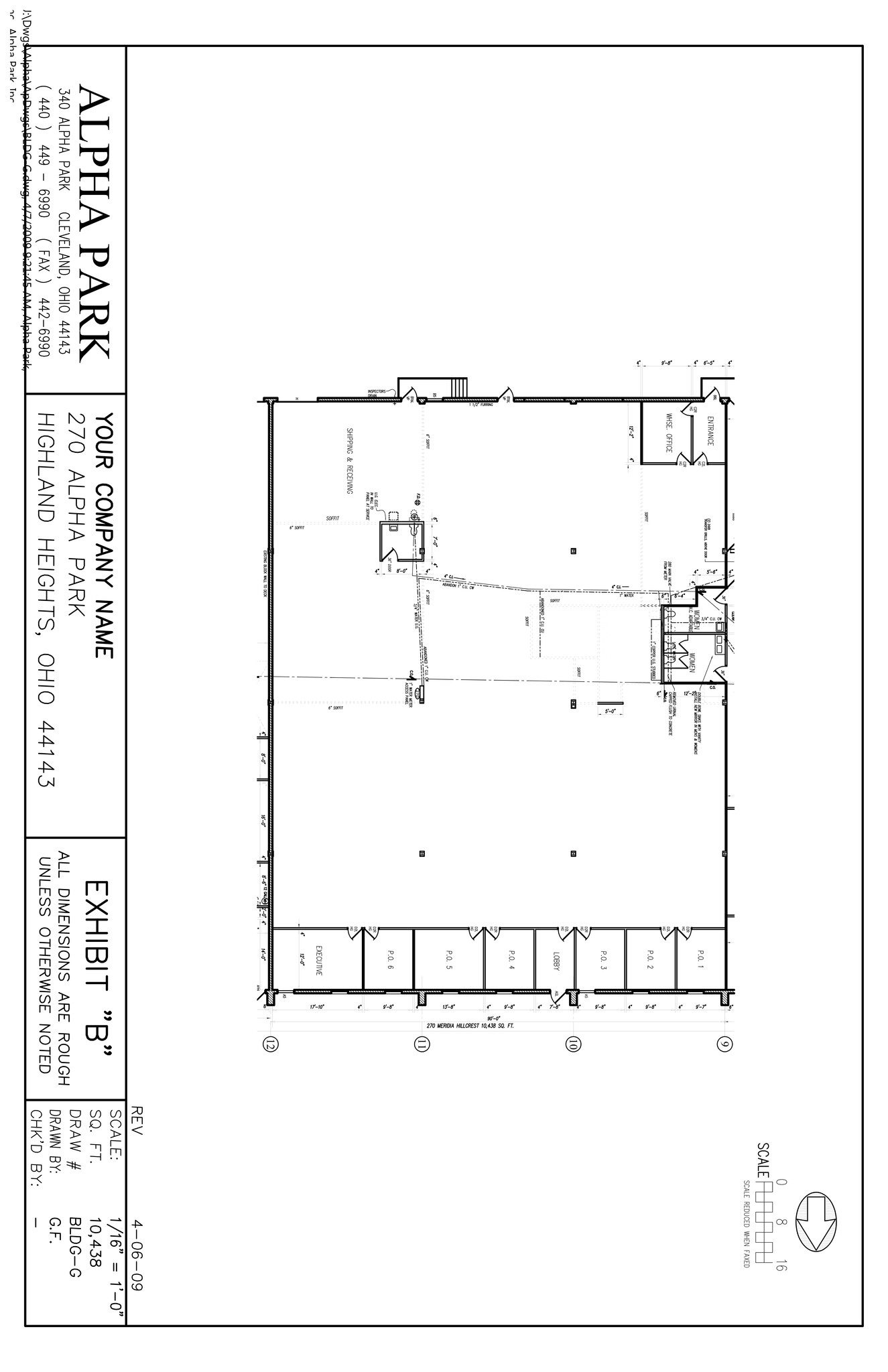 200-298 Alpha Park, Highland Heights, OH en alquiler Plano del sitio- Imagen 1 de 1