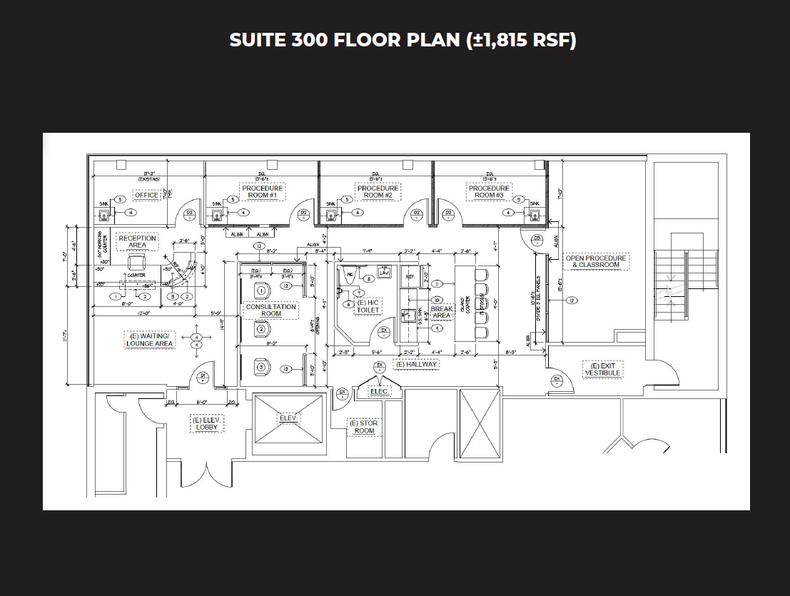 240 S La Cienega Blvd, Beverly Hills, CA en alquiler Plano de la planta- Imagen 1 de 5