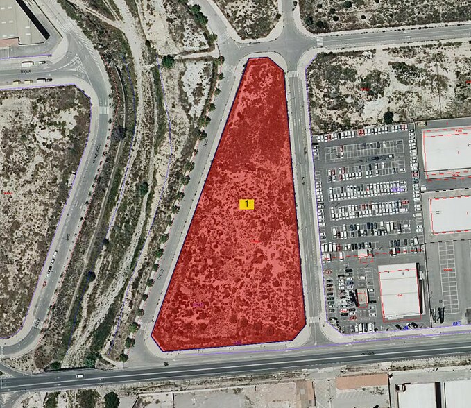 Terreno en Alacant, Alicante en venta - Vista aérea - Imagen 1 de 3