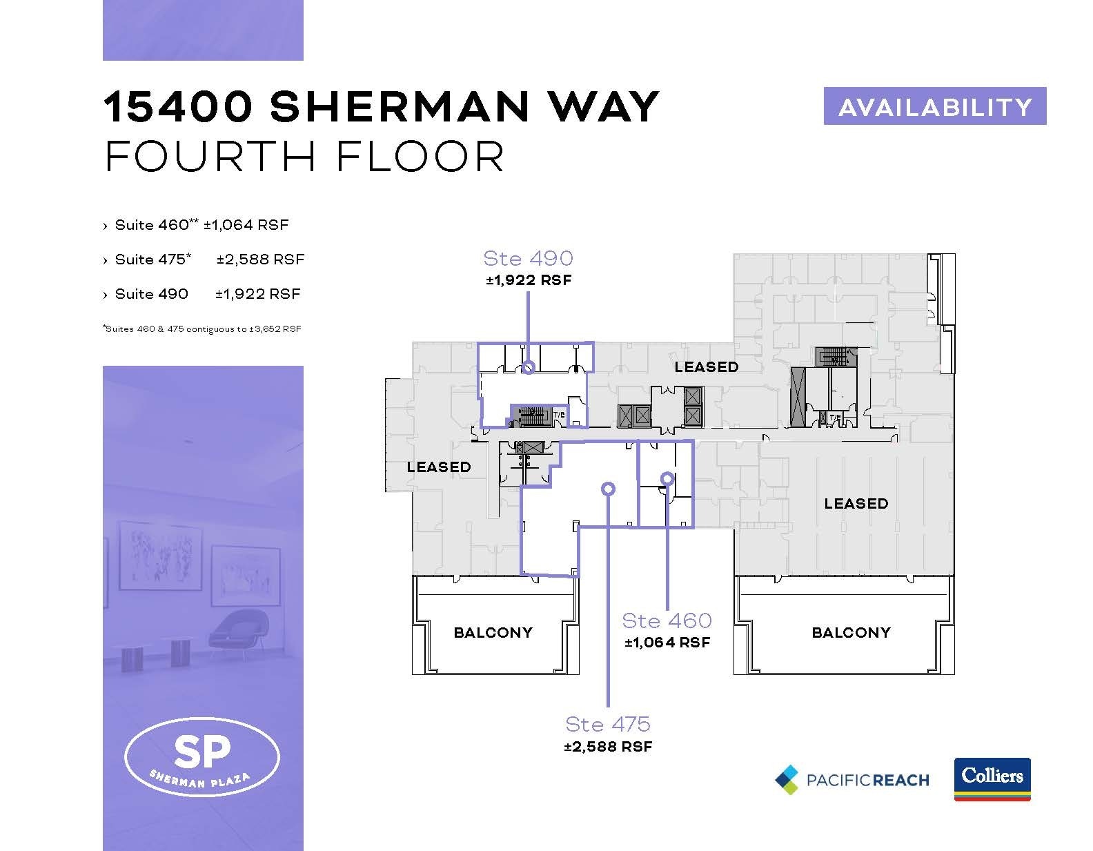 15400 Sherman Way, Van Nuys, CA en alquiler Plano de la planta- Imagen 1 de 1