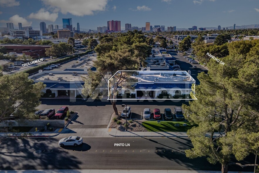 601 S Rancho Dr, Las Vegas, NV en venta - Vista aérea - Imagen 3 de 5