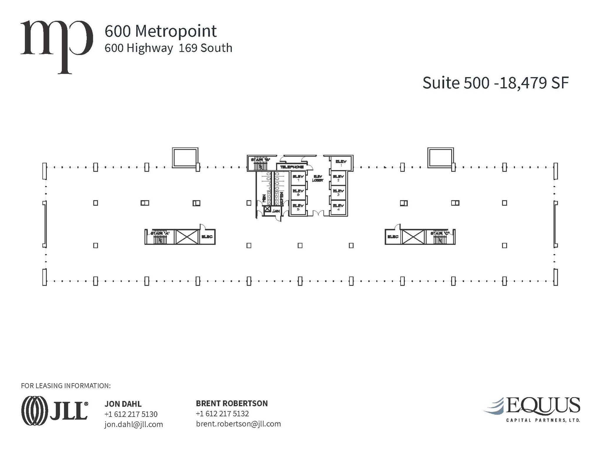 600 Highway 169 S, Saint Louis Park, MN en alquiler Plano de la planta- Imagen 1 de 1