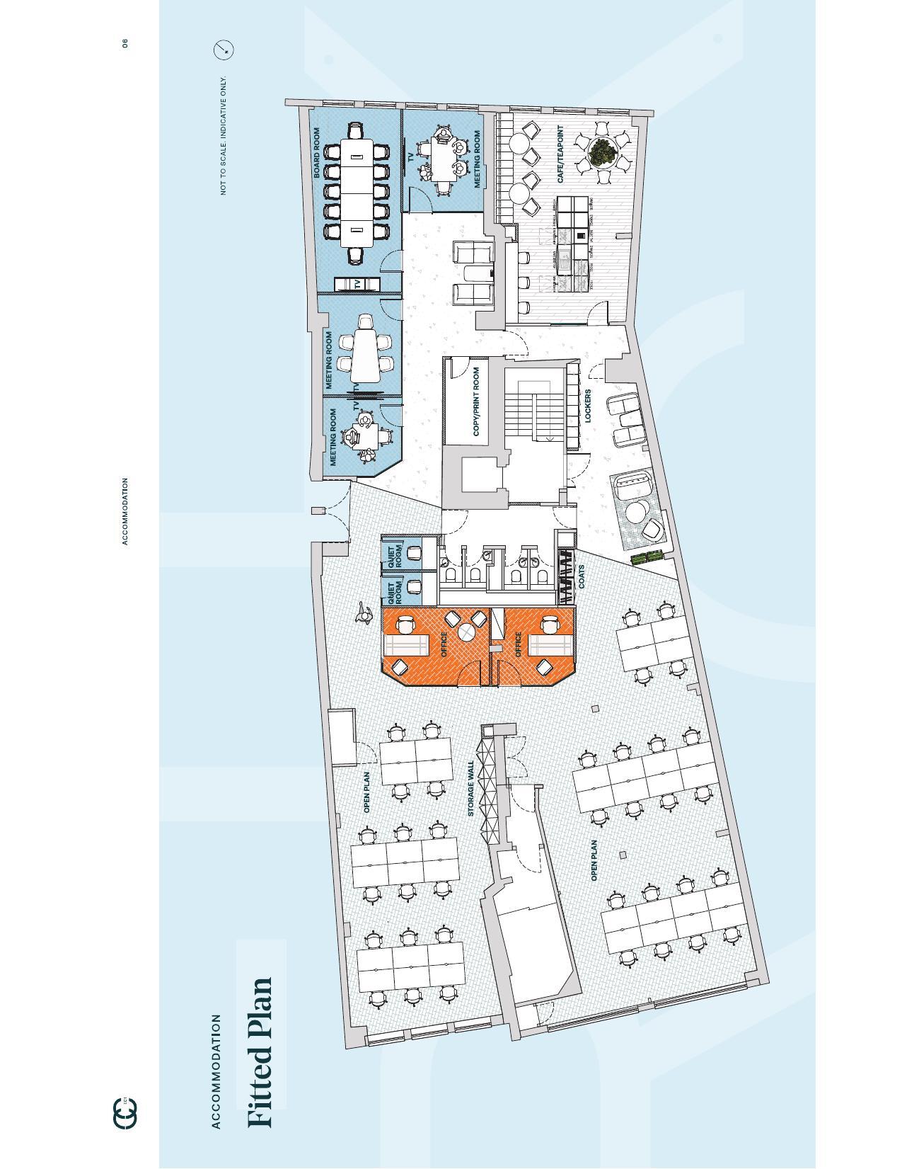 16-17 Clerkenwell Clos, London en alquiler Plano de la planta- Imagen 1 de 2