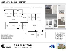 12400 Coit Rd, Dallas, TX en alquiler Plano de la planta- Imagen 2 de 2