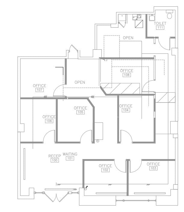 900 17th St NW, Washington, DC en alquiler Plano de la planta- Imagen 1 de 1