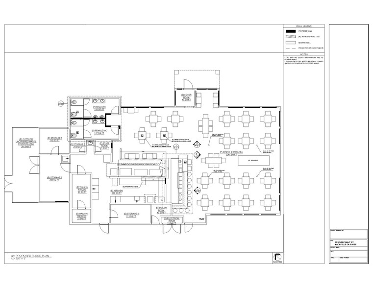 909 Merchant St, Vacaville, CA en alquiler - Plano de la planta - Imagen 2 de 16