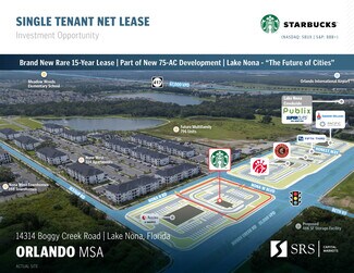 Más detalles de 14314 Boggy Creek Rd, Orlando, FL - Local en venta