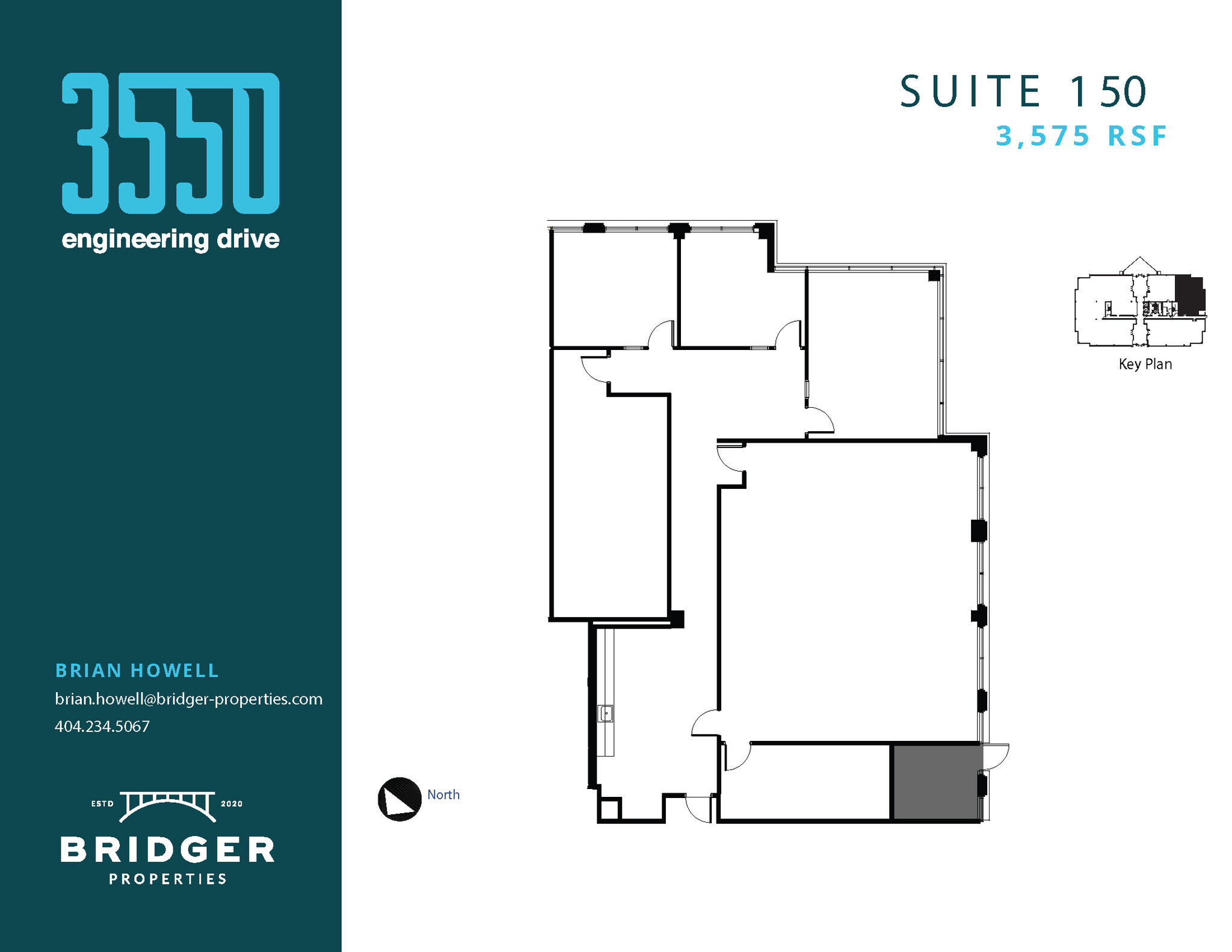 3550 Engineering Dr, Peachtree Corners, GA en alquiler Plano de la planta- Imagen 1 de 1