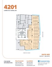 4201 Connecticut Ave NW, Washington, DC en alquiler Plano de la planta- Imagen 1 de 1