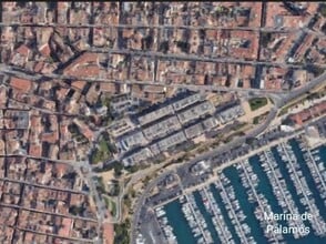 Palamós, GER - Aérea  vista de mapa