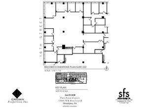 1500 John F Kennedy Blvd, Philadelphia, PA en alquiler Plano de la planta- Imagen 1 de 1