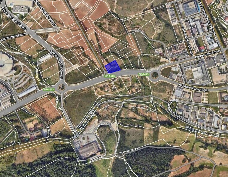 PC3, 1103, Cerdanyola del Vallès, Barcelona en venta - Plano de solar - Imagen 2 de 3