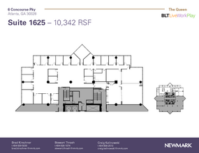 6 Concourse Pky NE, Atlanta, GA en alquiler Plano de la planta- Imagen 1 de 1