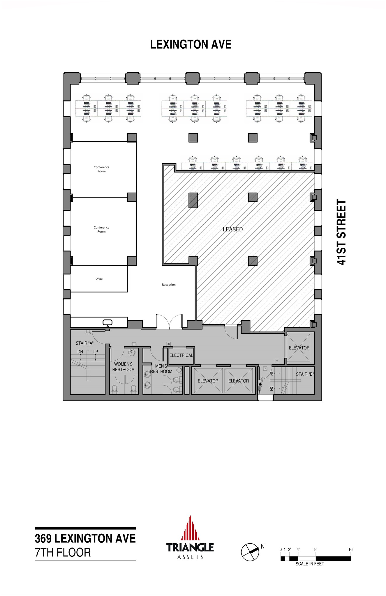 369 Lexington Ave, New York, NY en alquiler Plano de la planta- Imagen 1 de 6