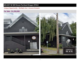 Más detalles para 825-837 SE Mill St, Portland, OR - Especializados en venta