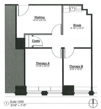 122 S Michigan Ave, Chicago, IL en alquiler Plano de la planta- Imagen 1 de 1