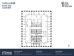 1 E Wacker Dr, Chicago, IL en alquiler Plano de la planta- Imagen 1 de 1