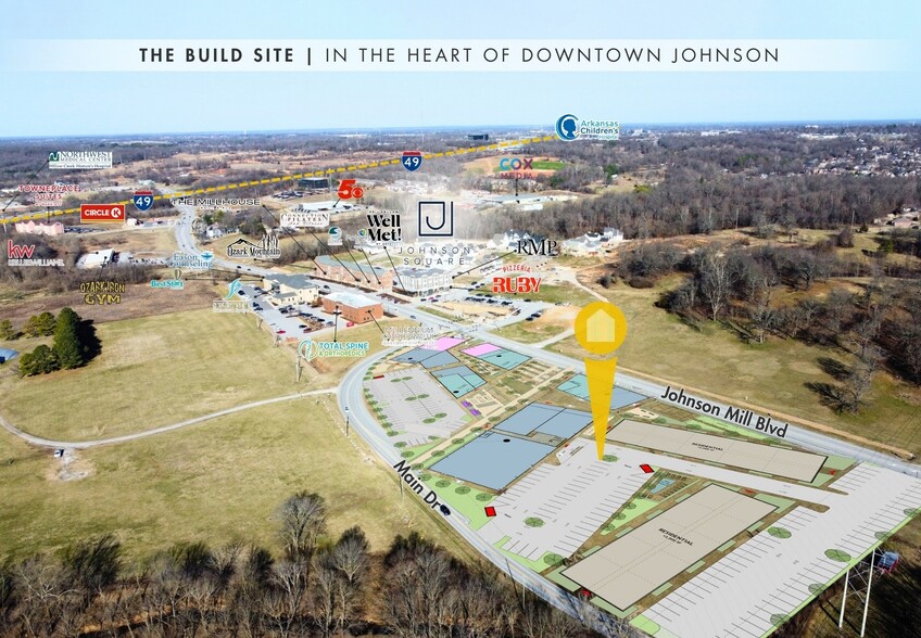 0000 Johnson Mill Blvd, Fayetteville, AR en alquiler - Plano del sitio - Imagen 3 de 7