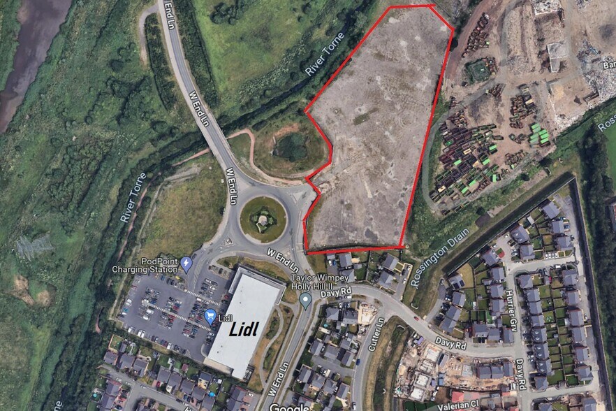 West End Ln, Doncaster en venta - Vista aérea - Imagen 3 de 6