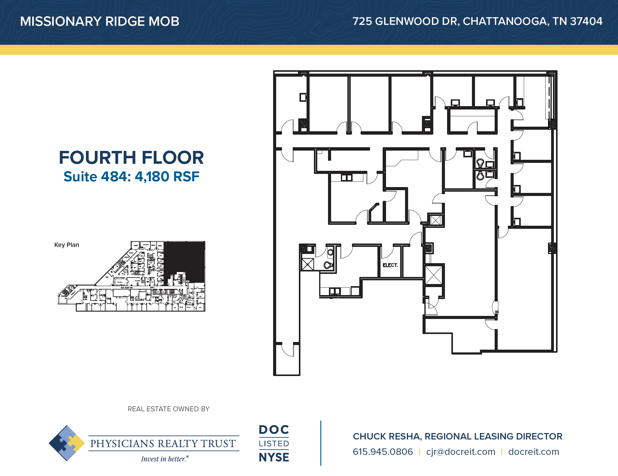 725 Glenwood Dr, Chattanooga, TN en alquiler Plano de la planta- Imagen 1 de 11