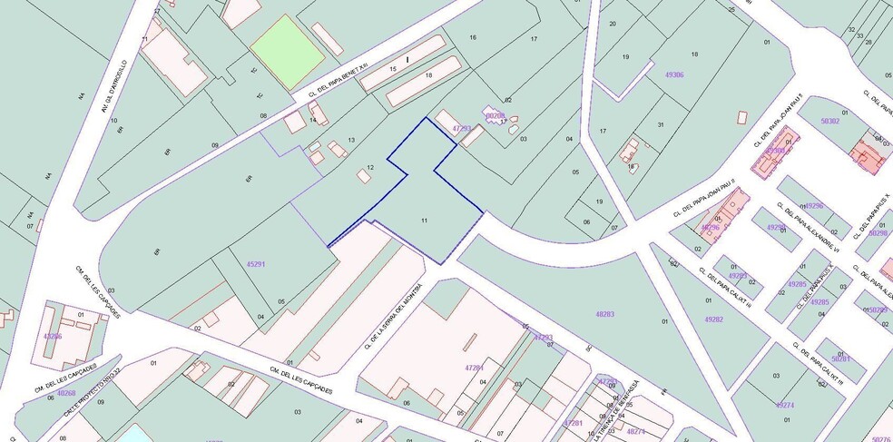 Pla?A del Poligono 31-Urb, 31, Vinaròs, Castellón en venta - Plano del sitio - Imagen 2 de 5