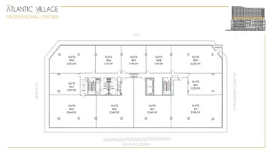 800 N Federal Hwy, Hallandale Beach, FL en alquiler Plano de la planta- Imagen 1 de 1