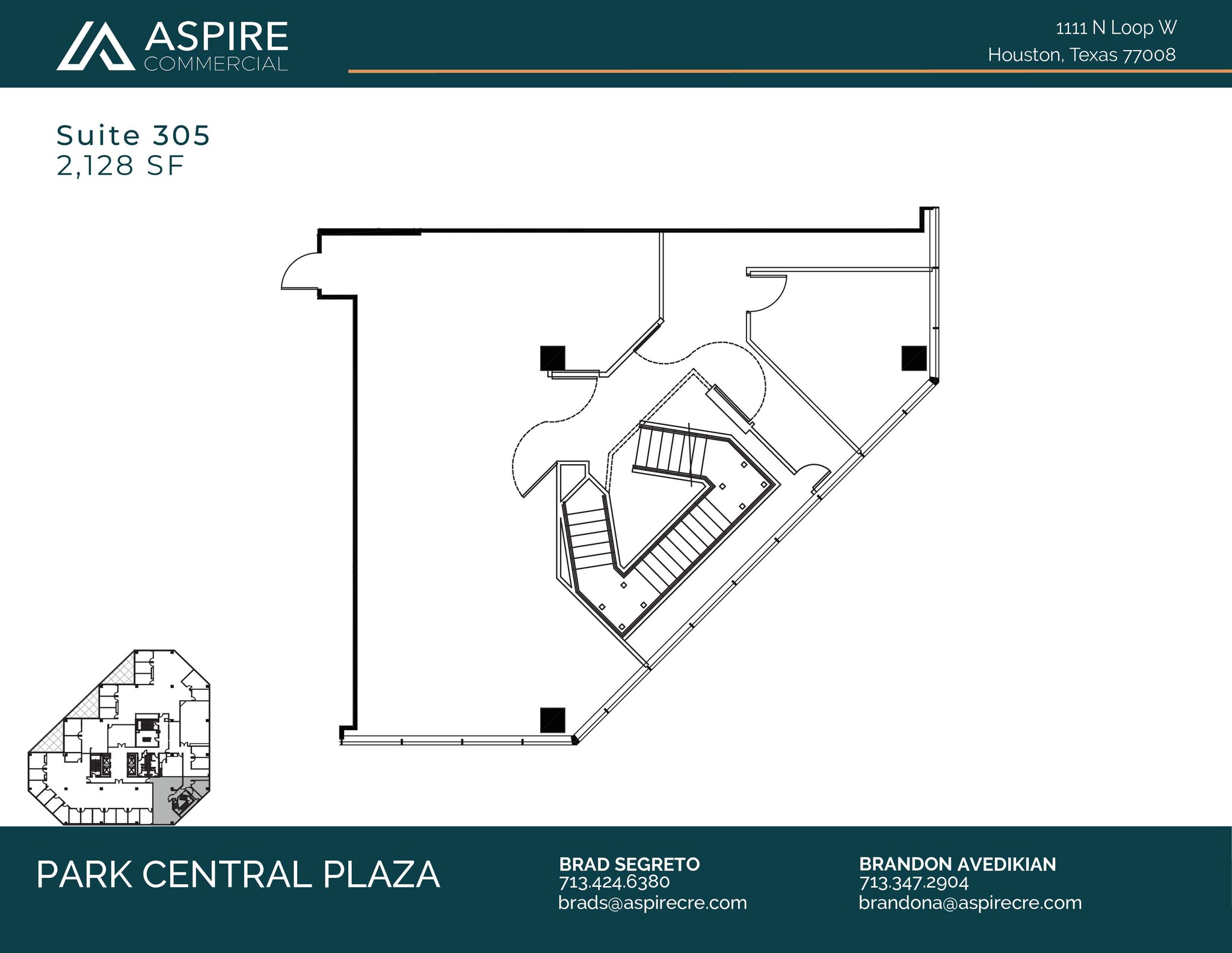 1111 N Loop W, Houston, TX en alquiler Plano de la planta- Imagen 1 de 1