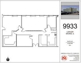 9933 Lawler Ave, Skokie, IL en alquiler Plano de la planta- Imagen 1 de 5