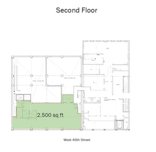 621-625 W 46th St, New York, NY en alquiler Plano de la planta- Imagen 1 de 6