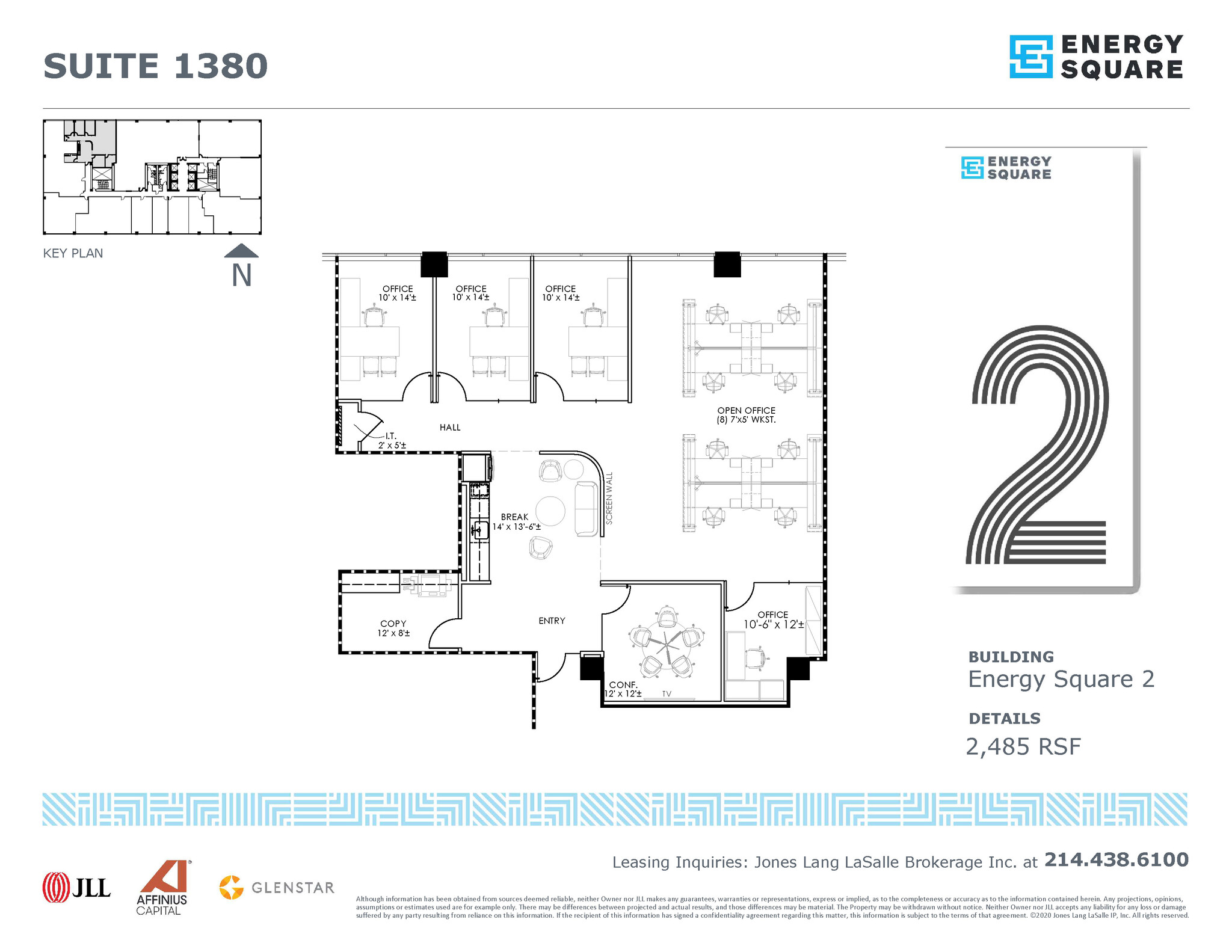 6688 N Central Expy, Dallas, TX en alquiler Plano de la planta- Imagen 1 de 1