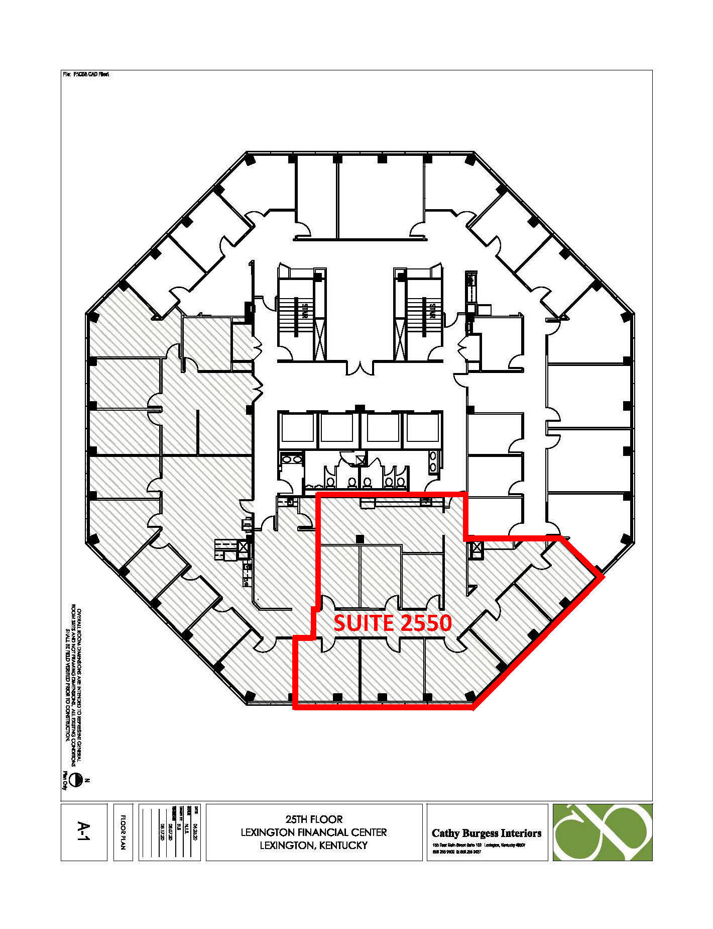 250 W Main St, Lexington, KY en alquiler Plano de la planta- Imagen 1 de 1