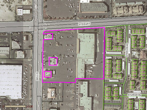 348-350 N Nellis Blvd, Las Vegas, NV - VISTA AÉREA  vista de mapa